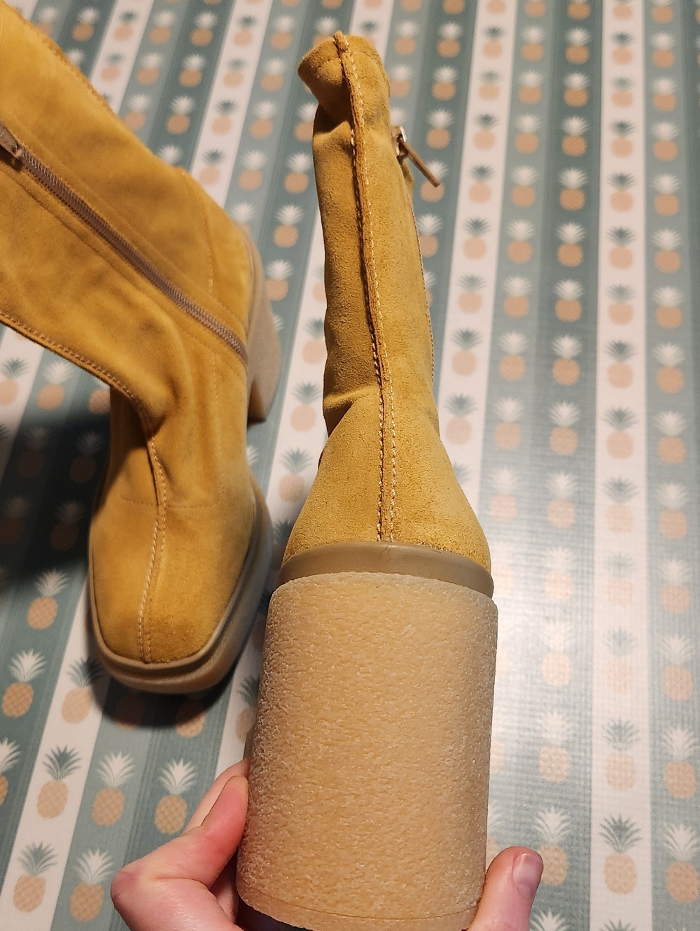 Free People Suede Gigi Ankle Boot - Picture 6 of 10